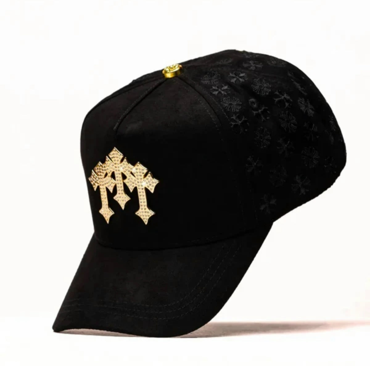 Barbas chrome 3 cruces Gold
