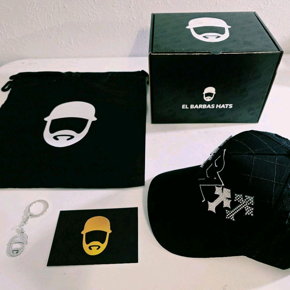 Gorra Barbas Hats-baez Chrome V- FULL SET Box Premium Limited Edition