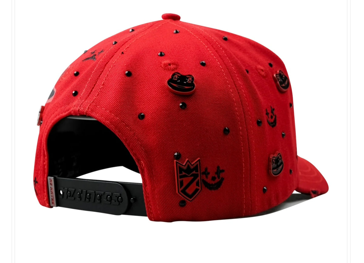 MZ hats |Rico o mu3rto| Color rojo