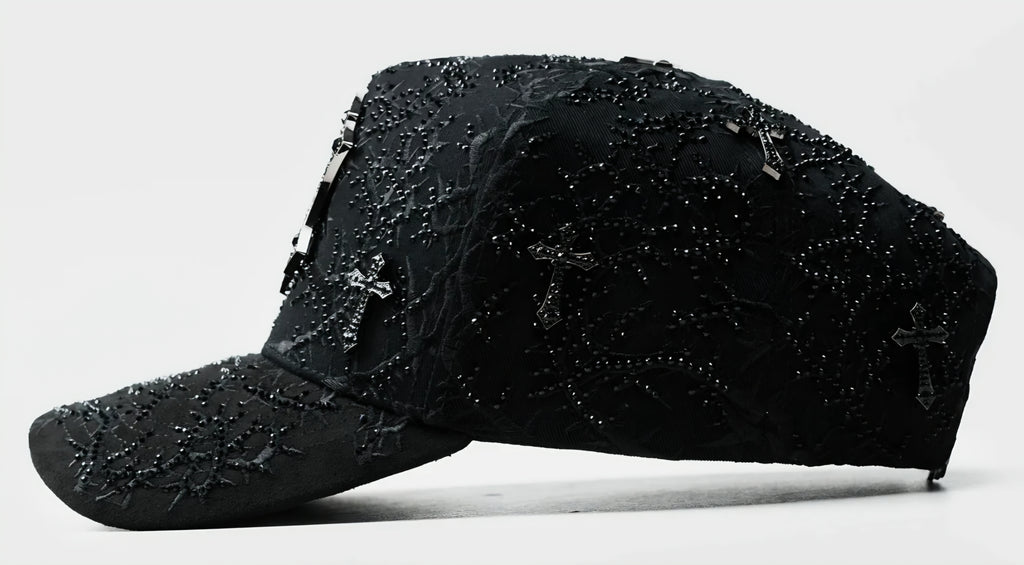 AB HATS NY Thorned Total Black
