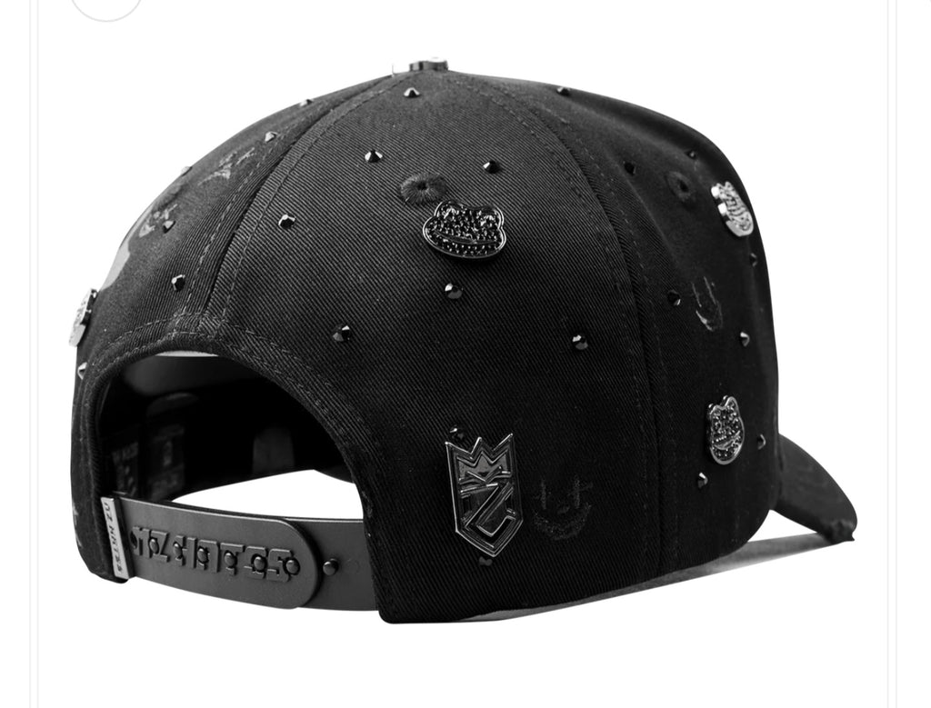 MZ hats |Rico o mu3rto| Total Black
