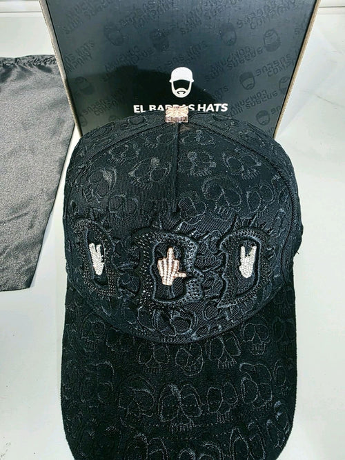 Barbas Hats Good & Evil “BBB Hand Skull" FULL SET Box Premium Limited Edition