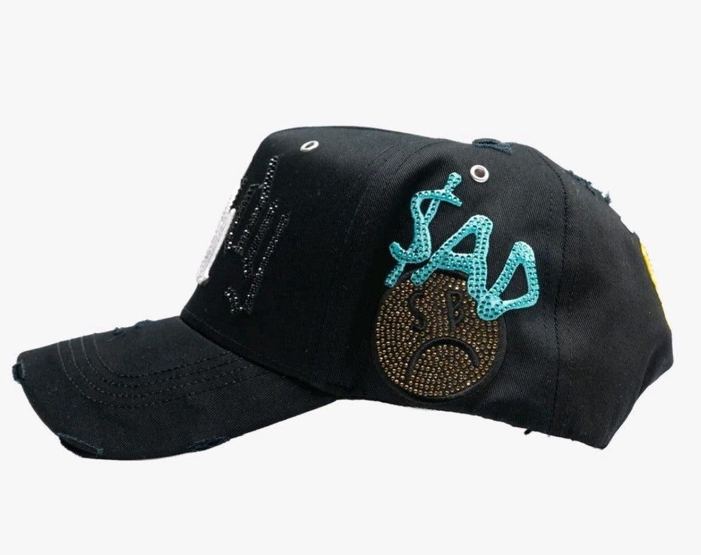Dandy Hats Psicodelica x Sad Boyz 2.0 LimitedEdition   Black
