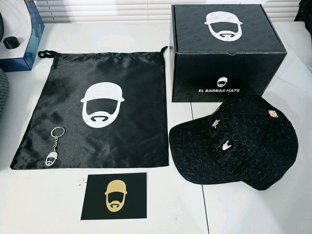 Barbas Hats Good & Evil “BBB Hand Skull" FULL SET Box Premium Limited Edition