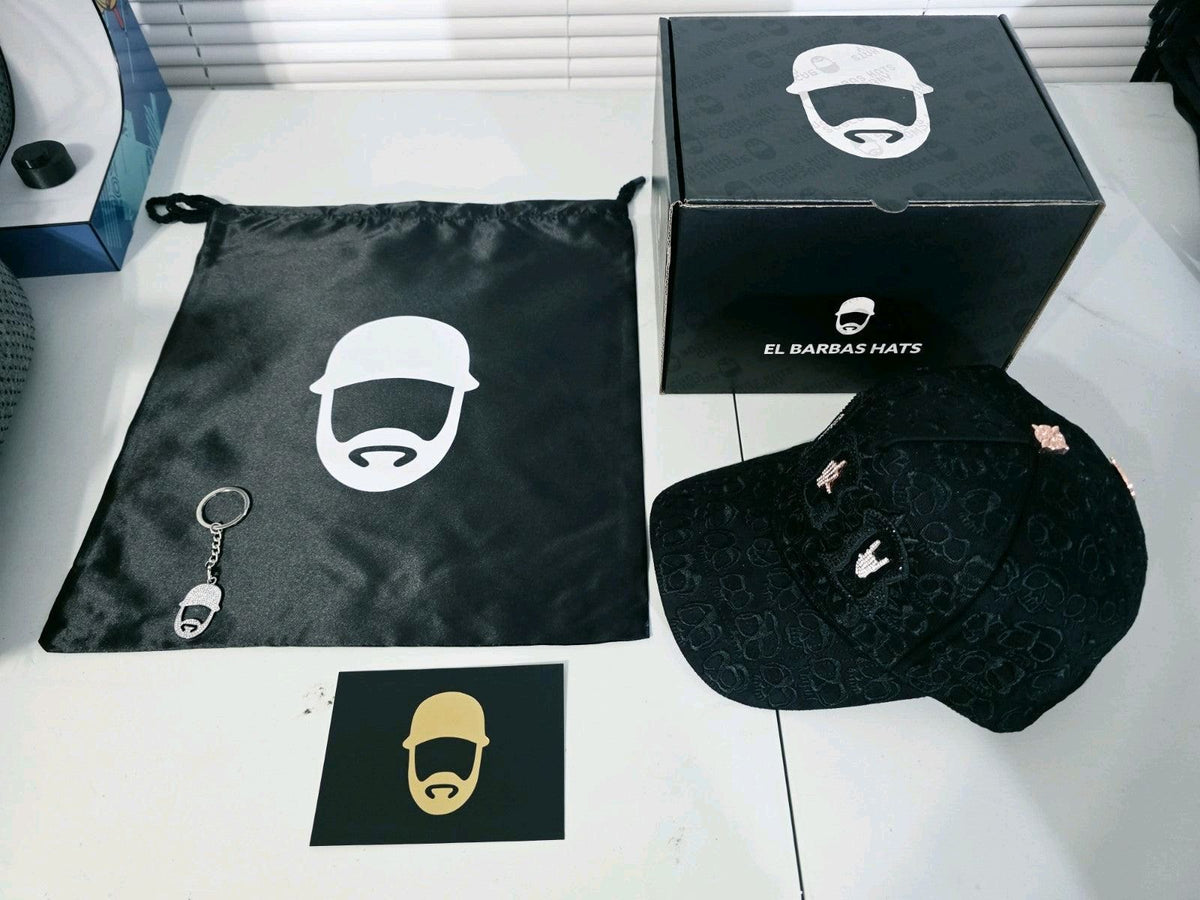 Barbas Hats Good & Evil “BBB Hand Skull" FULL SET Box Premium Limited Edition
