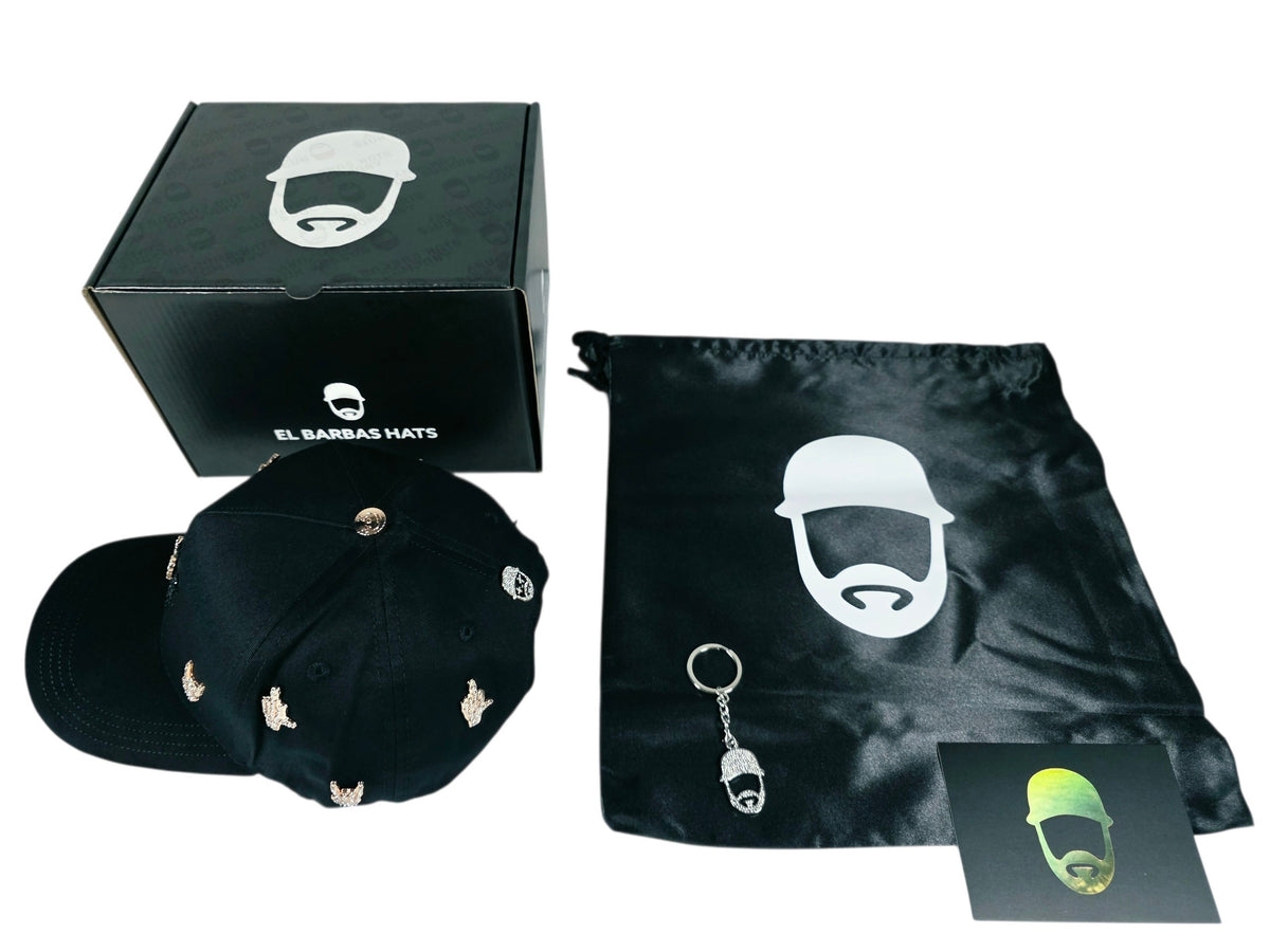 Barbas hats X rico o Mu3rto |B SKULL| Full set [hat ,box , dust cover, card and keychain] Box Premium Limited Edition