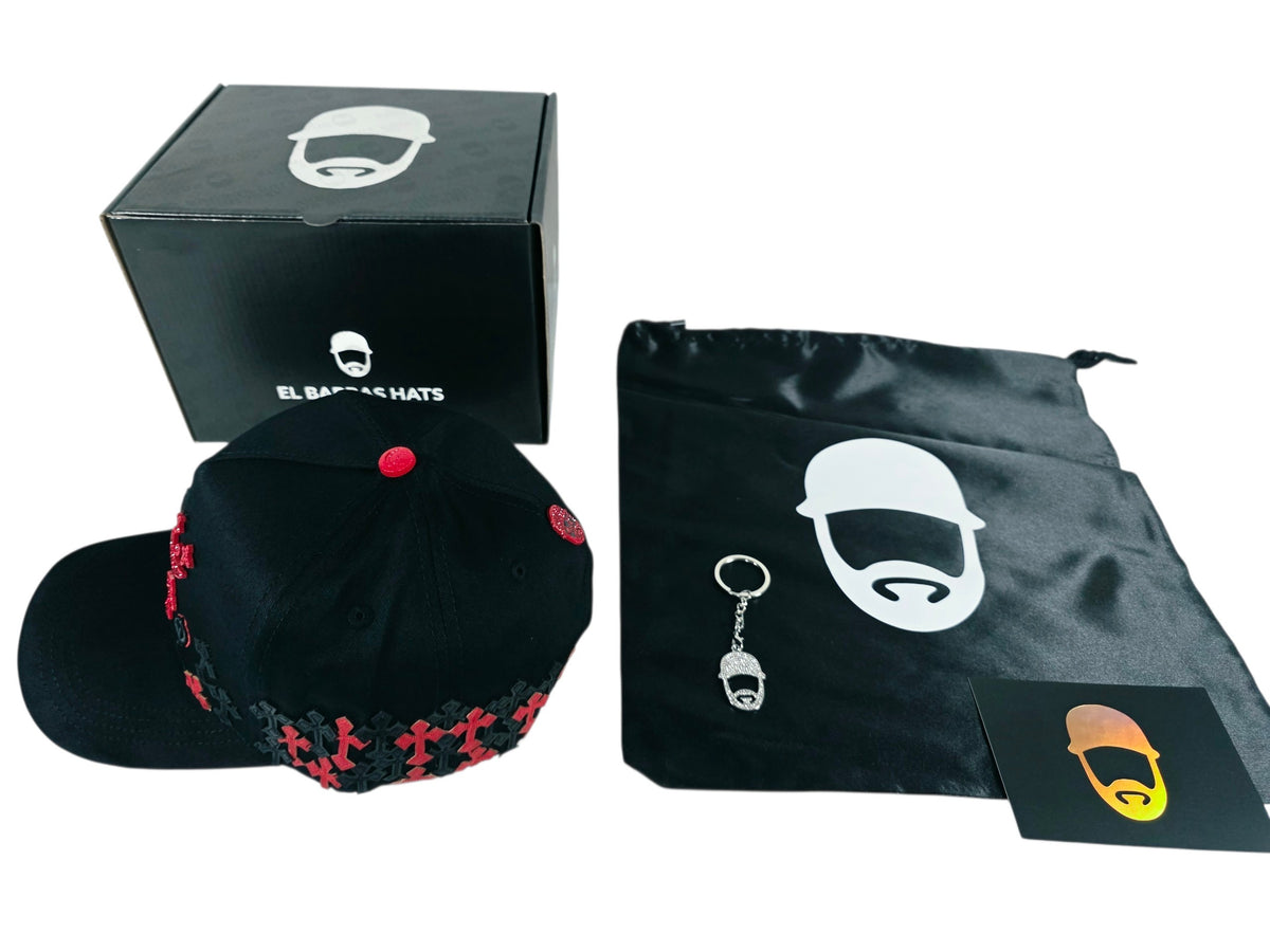 Barbas hats X rico o Mu3rto |ROM | Full set [hat ,box , dust cover, card and keychain] Box Premium Limited Edition