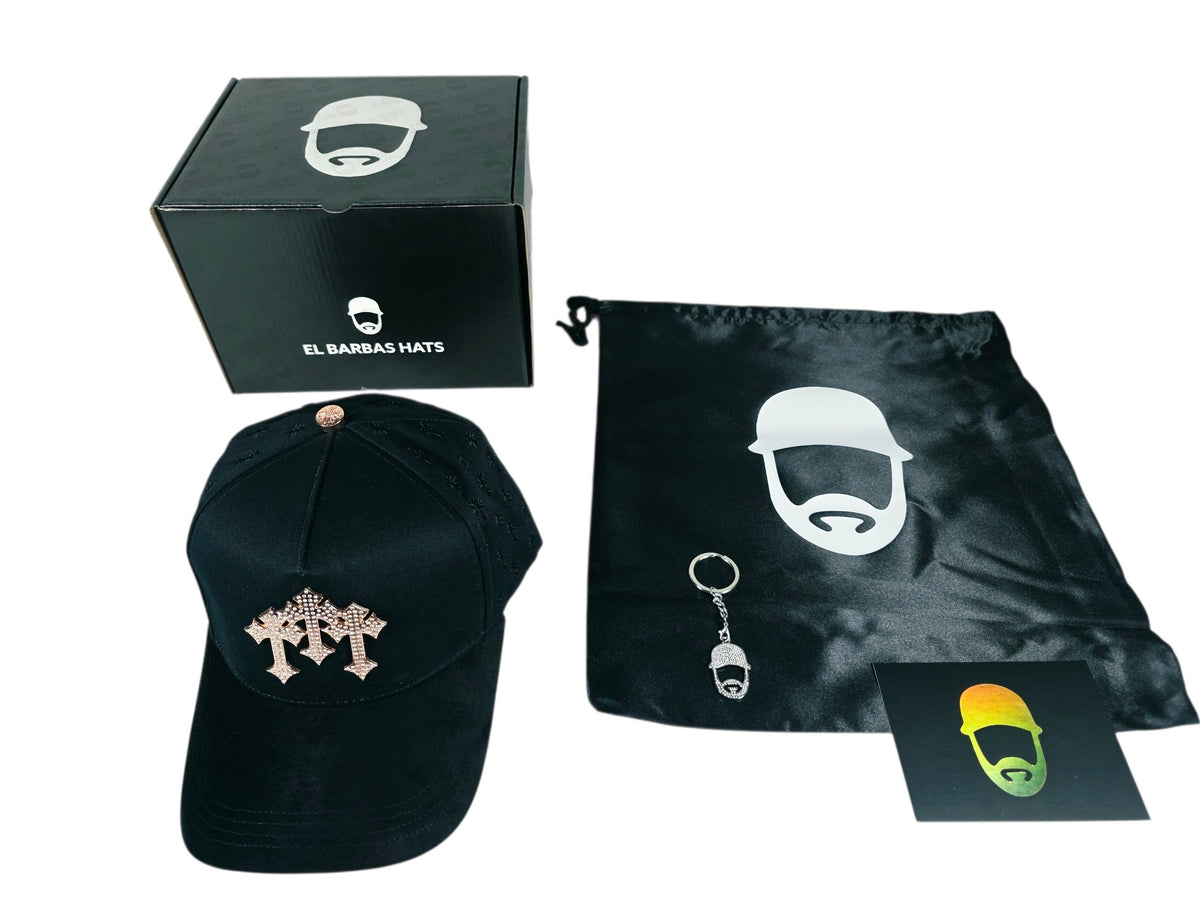 Barbas Hat 3 Cruces Gold - FULL SET Box Premium Limited Edition