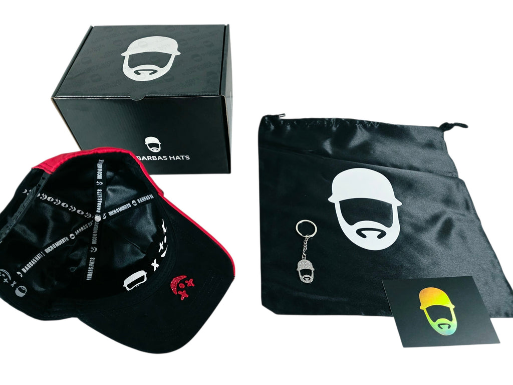 Barbas hats X rico o Mu3rto |Bloodline| Full set [hat ,box , dust cover, card and keychain] Box Premium Limited Edition