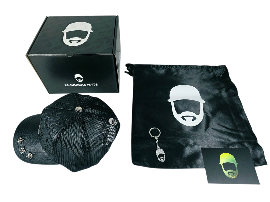 Barbas hats X rico o Mu3rto |All star | Full set [hat ,box , dust cover, card and keychain] Box Premium Limited Edition